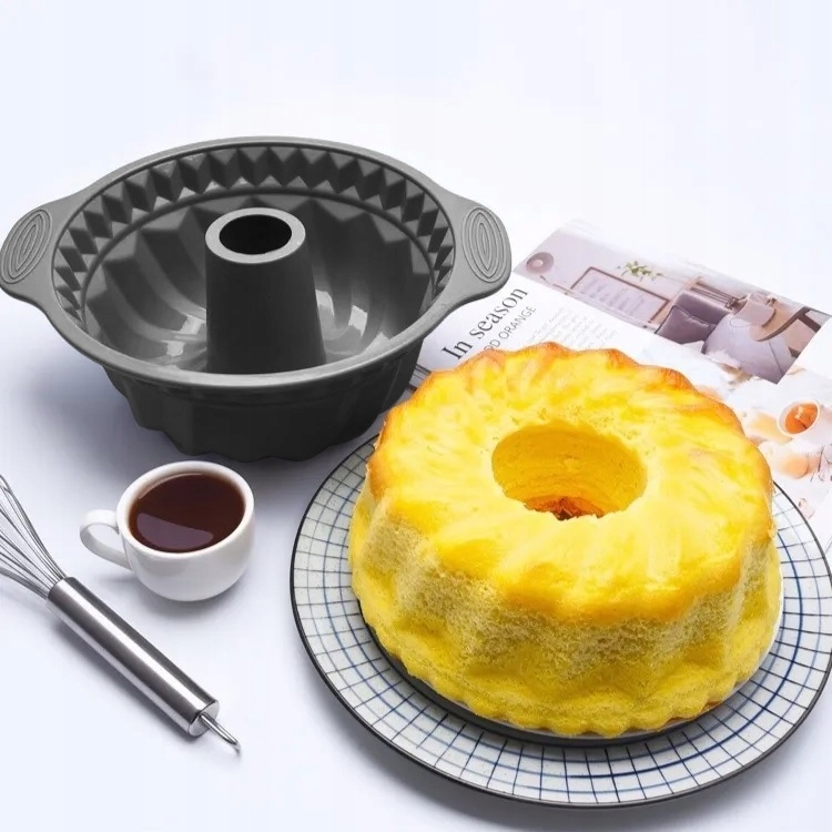 BABKA SILIKONOWA FORMA DO BABKI WYSOKA JAKOŚĆ SILIKONU -40°C do +230 °C Materiał silikon