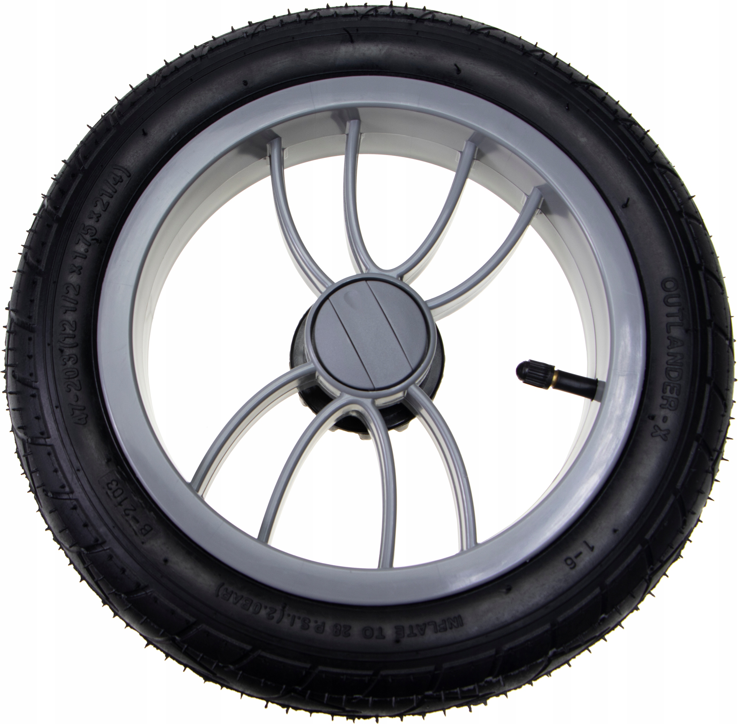 Koło do wózka 12″ Cali Pompowane