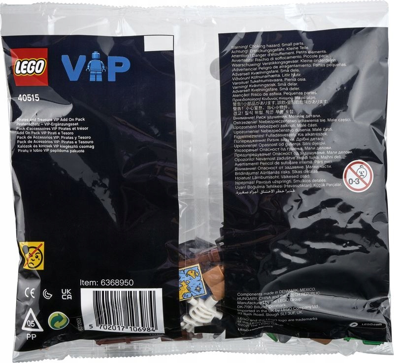 LEGO Pirates 40515 Piraci i skarby EAN (GTIN) 5702017106984