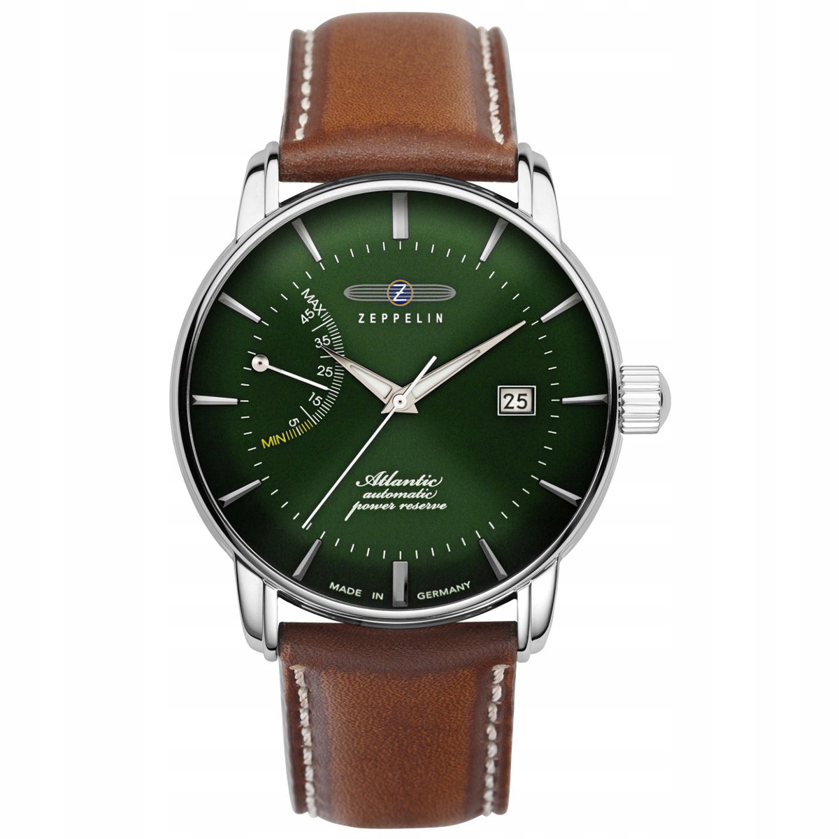 Pánské Hodinky Zeppelin 84624 hnědý pásek
