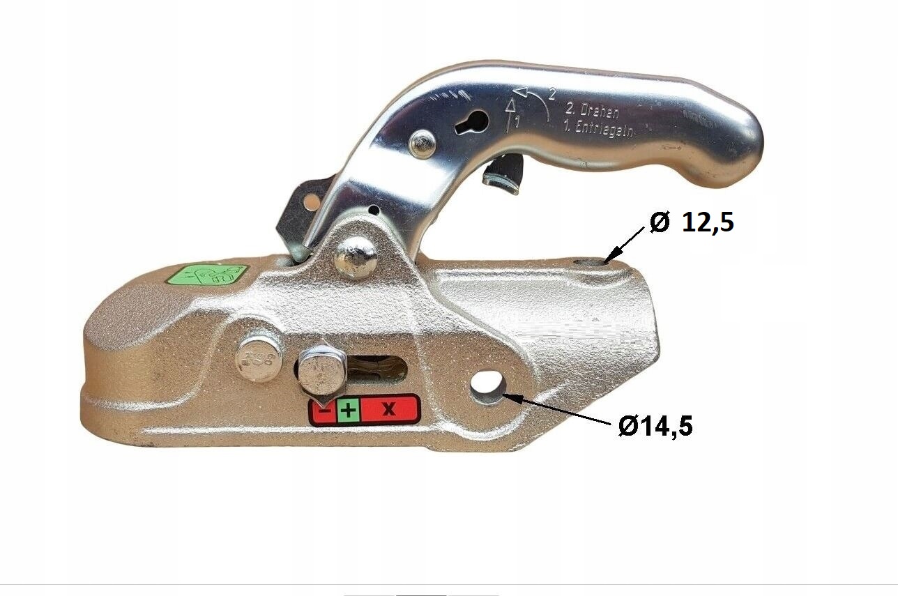 zaczep kulowy k35A knott fi 50 śruby12/14 3500 kg Marka Knott