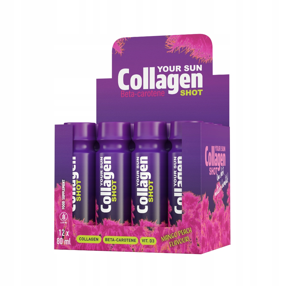 Your Sun Collagen Shot Mango-Brzoskwinia z Wit. D3