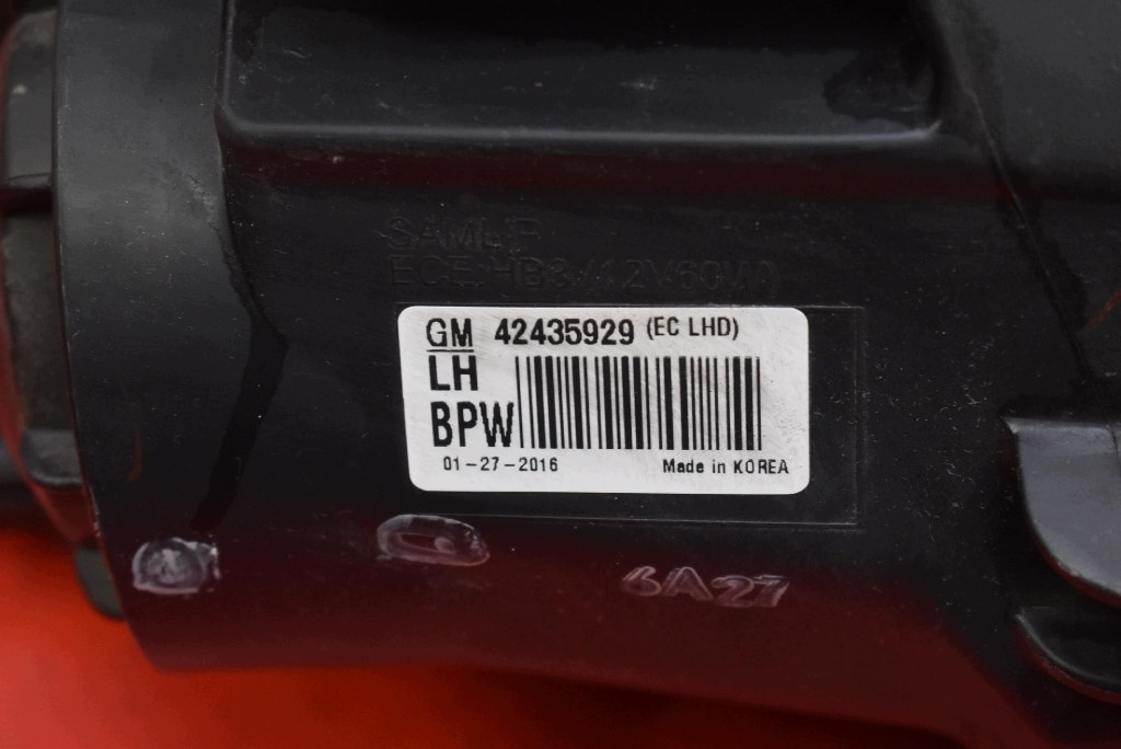 REFLEKTOR left light front EU 42435929 OPEL MOKKA A 12-16