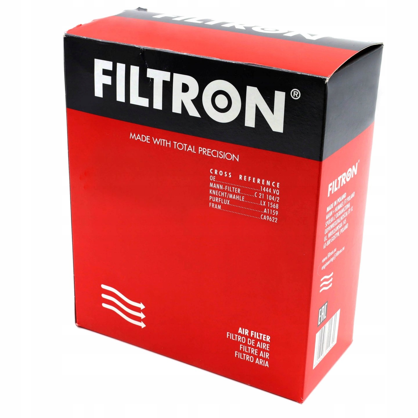 

Filtr Powietrza Filtron AP183/1