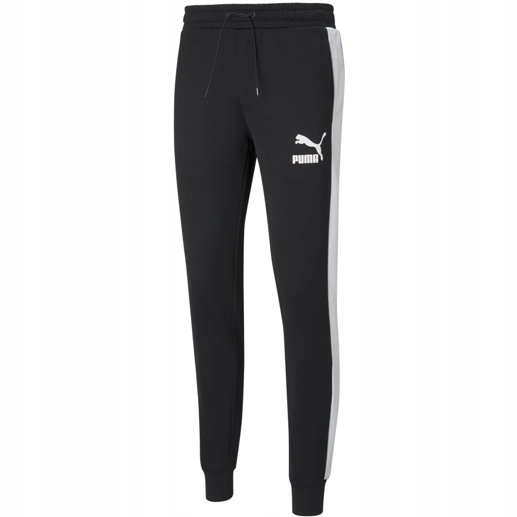 Pánské teplákové kalhoty Puma Iconic T7 černé 53009801, velikost Xs