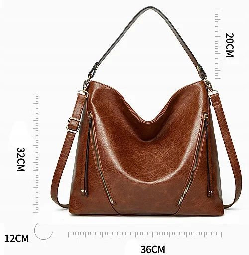 TOREBKA WOREK NA RAMIĘ KIESZENIE POJEMNA CZARNY Wielkość duża (mieszcząca A4)