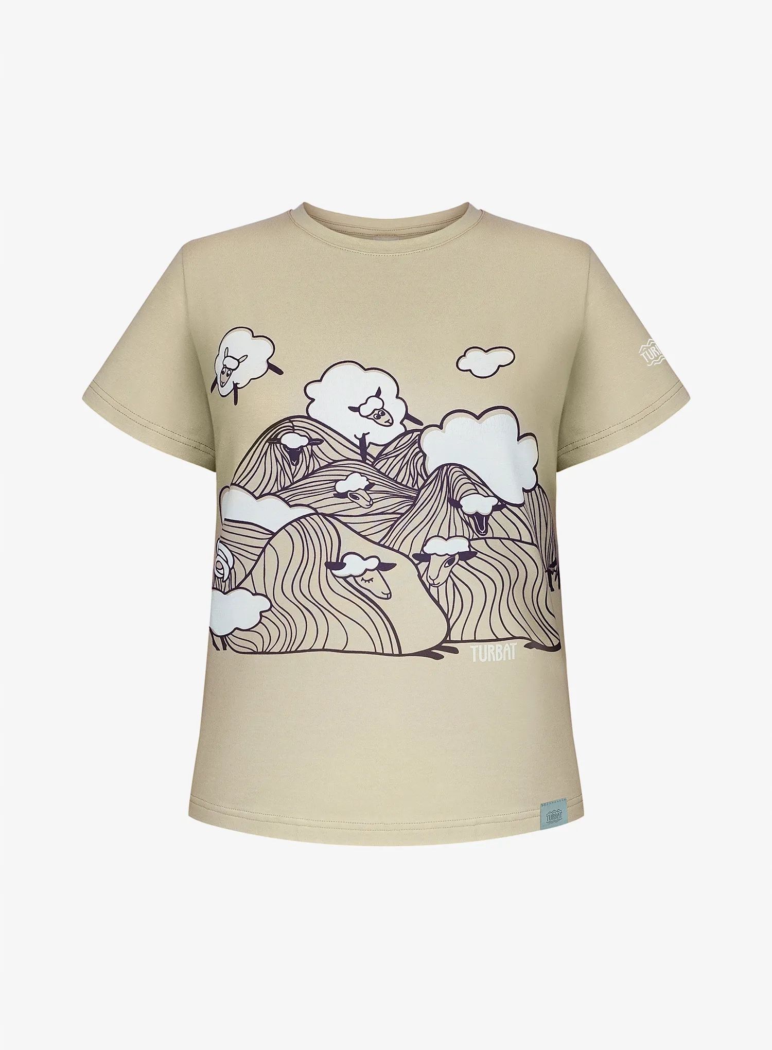 Koszulka bawełniana damska Turbat Vivcegora T-Shirt bog lime Xs
