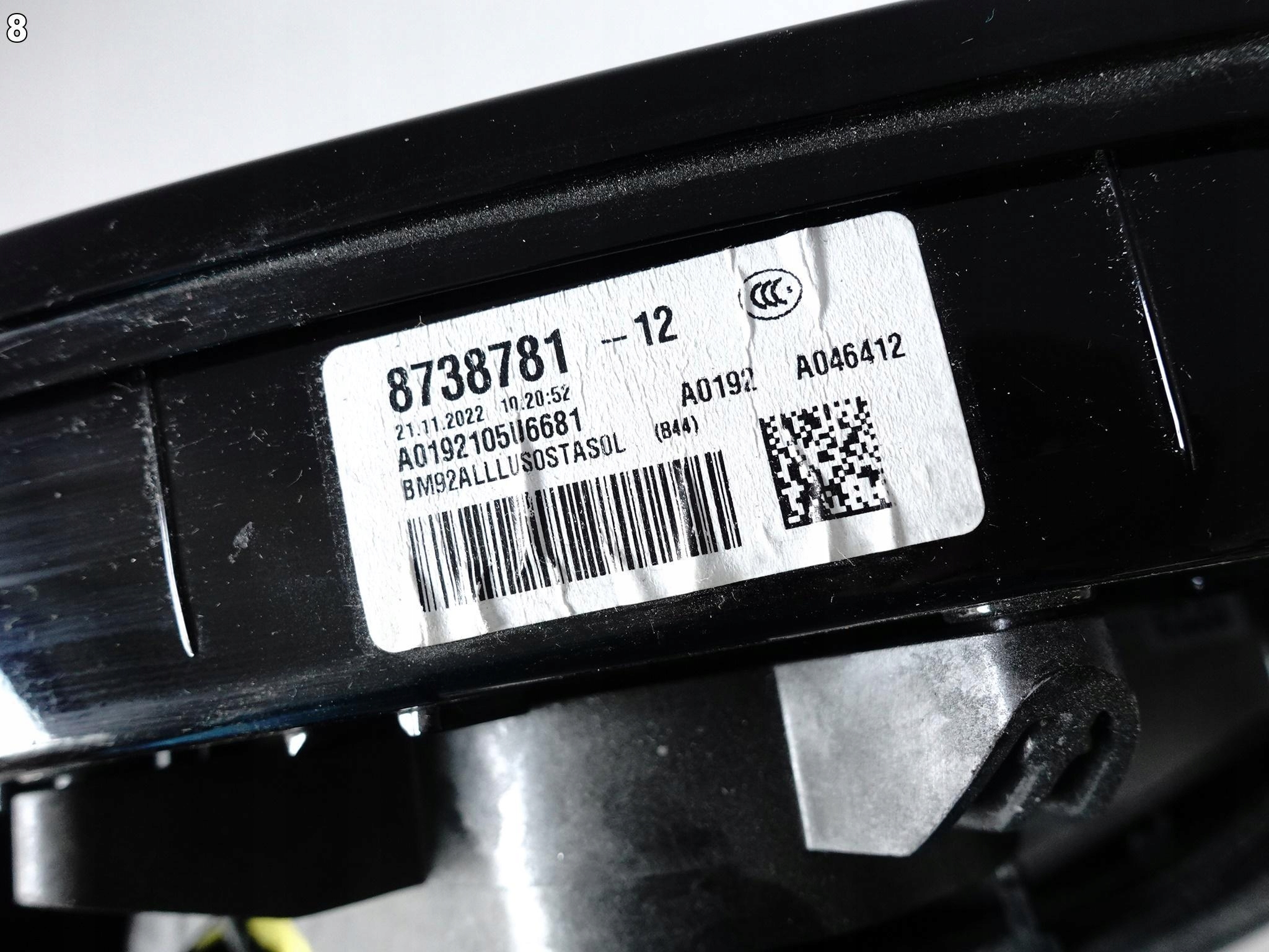 BMW 1 F40 19- mirror indicator left 8PIN