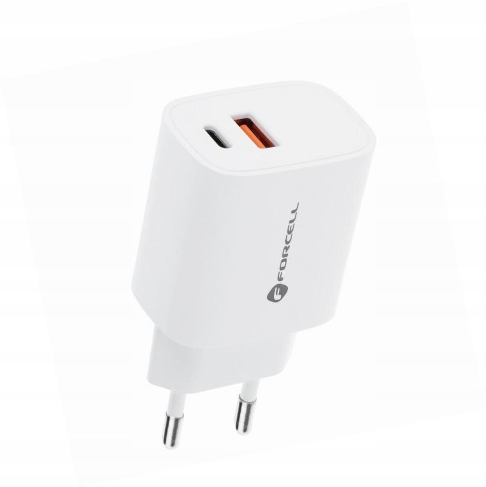 Szybka ładowarka 30W kostka 2 wejścia z kablem Usb-c do Samsung A33 5G