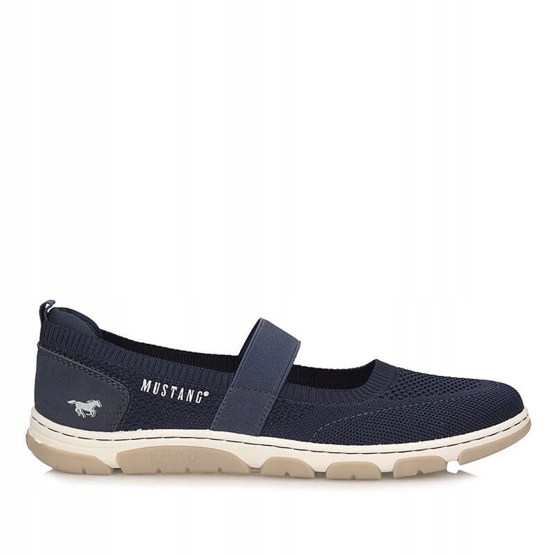 Dámské baleríny Mustang 26M0582003 navy, tmavě modré, s rozparkem