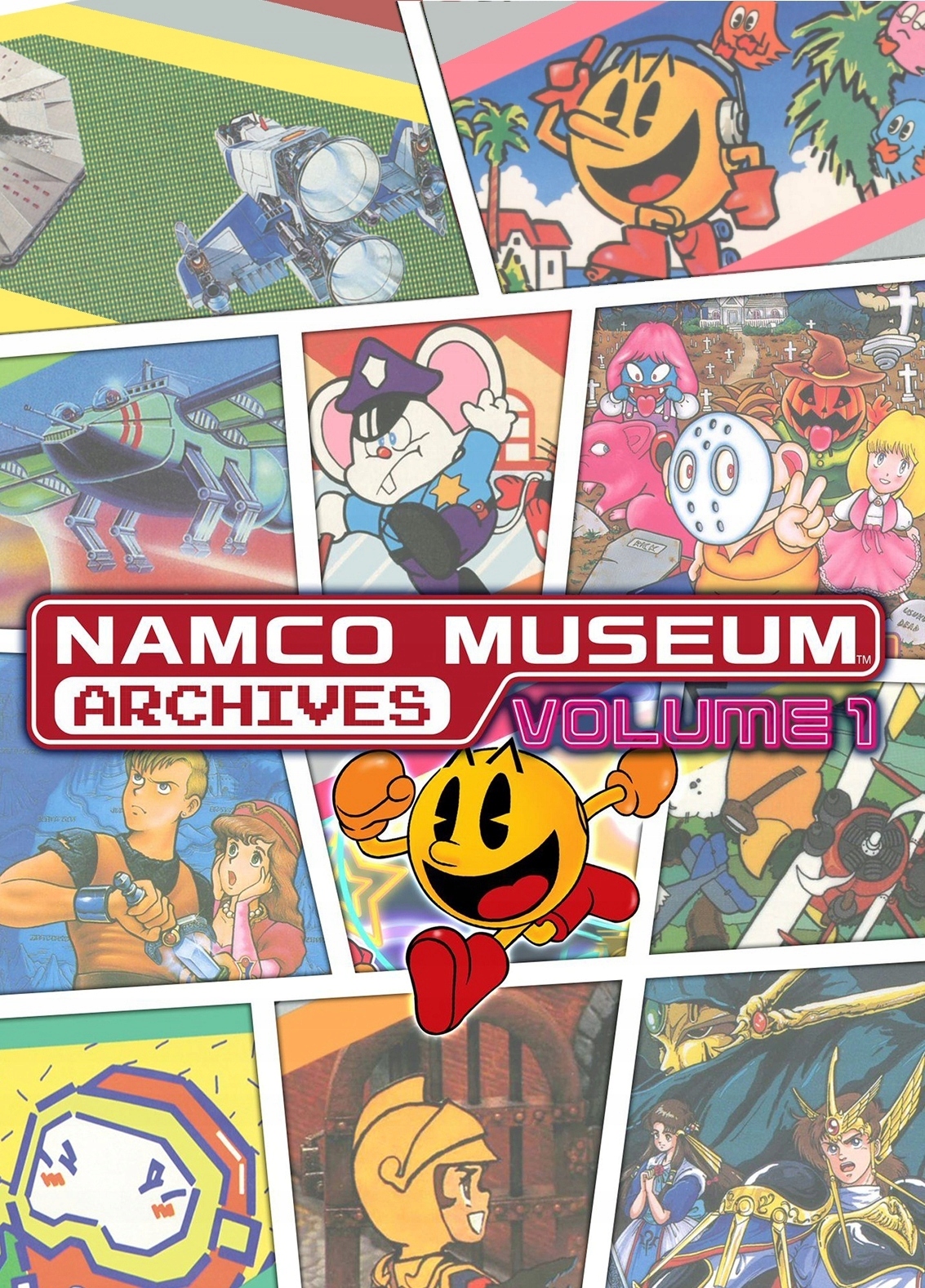 NAMCOT Original ! Collection & Papers • Namco Museum - Niska cena na Allegro