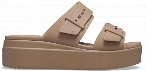Dámské boty Sandály Platforma Crocs Brooklyn 207431 Low Wedge 41-42