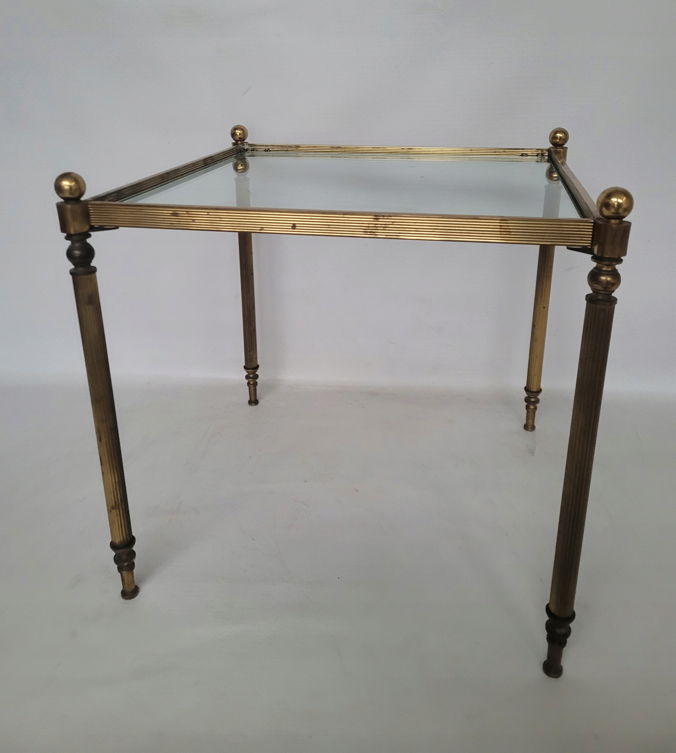 Stolik mosiężny 45x45x41