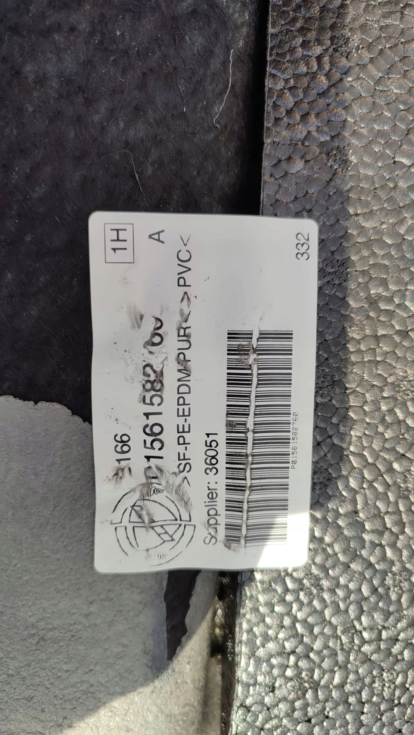 mats floor front front left Alfa Romeo Stelvio 01561582760