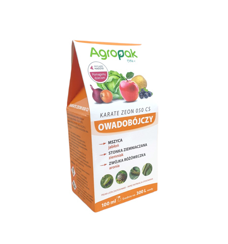 

Karate Zeon 050 Cs 100ml na owady mszyce gąsienice