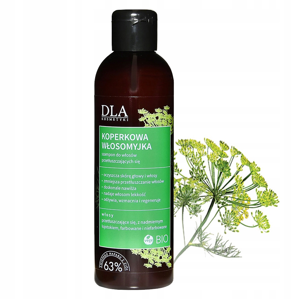 KOPERKOWA WŁOSOMYJKA SZAMPON WŁOSY TŁUSTE