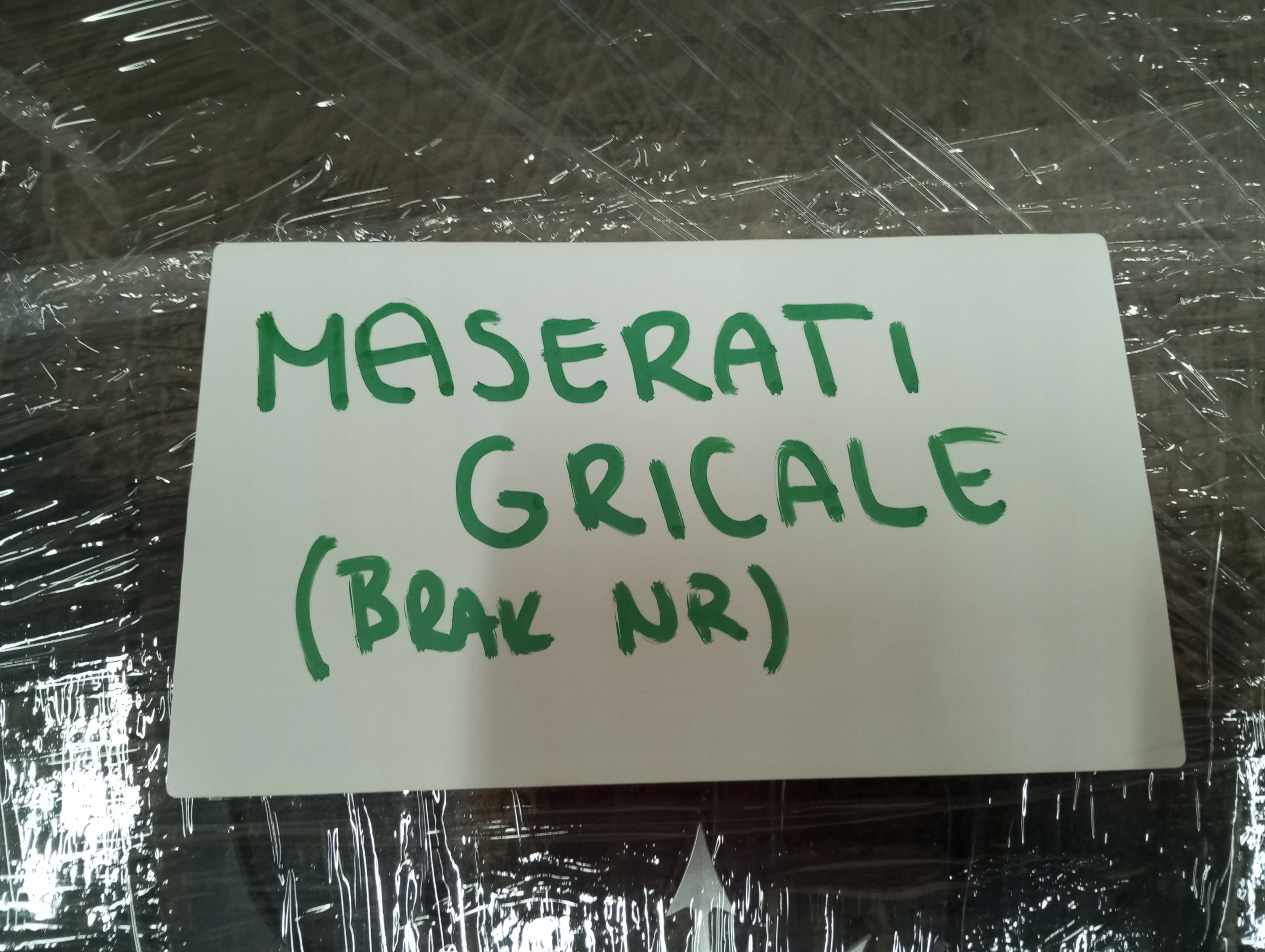 engine housing cover MASERATI GRECALE RYSY