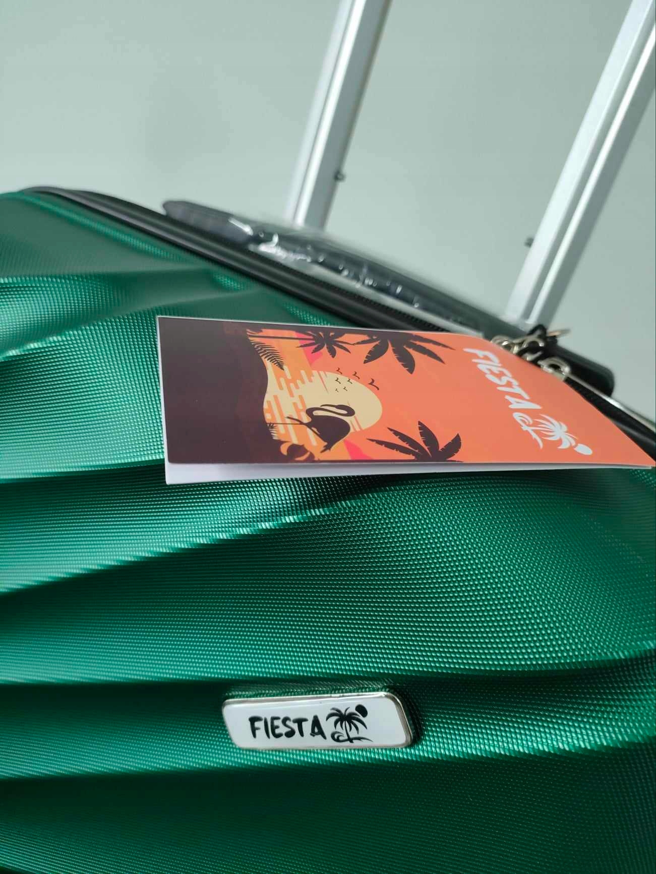 FIESTA WALIZKA MAŁA S BAGAŻ SENSO 20" GREEN Model Senso