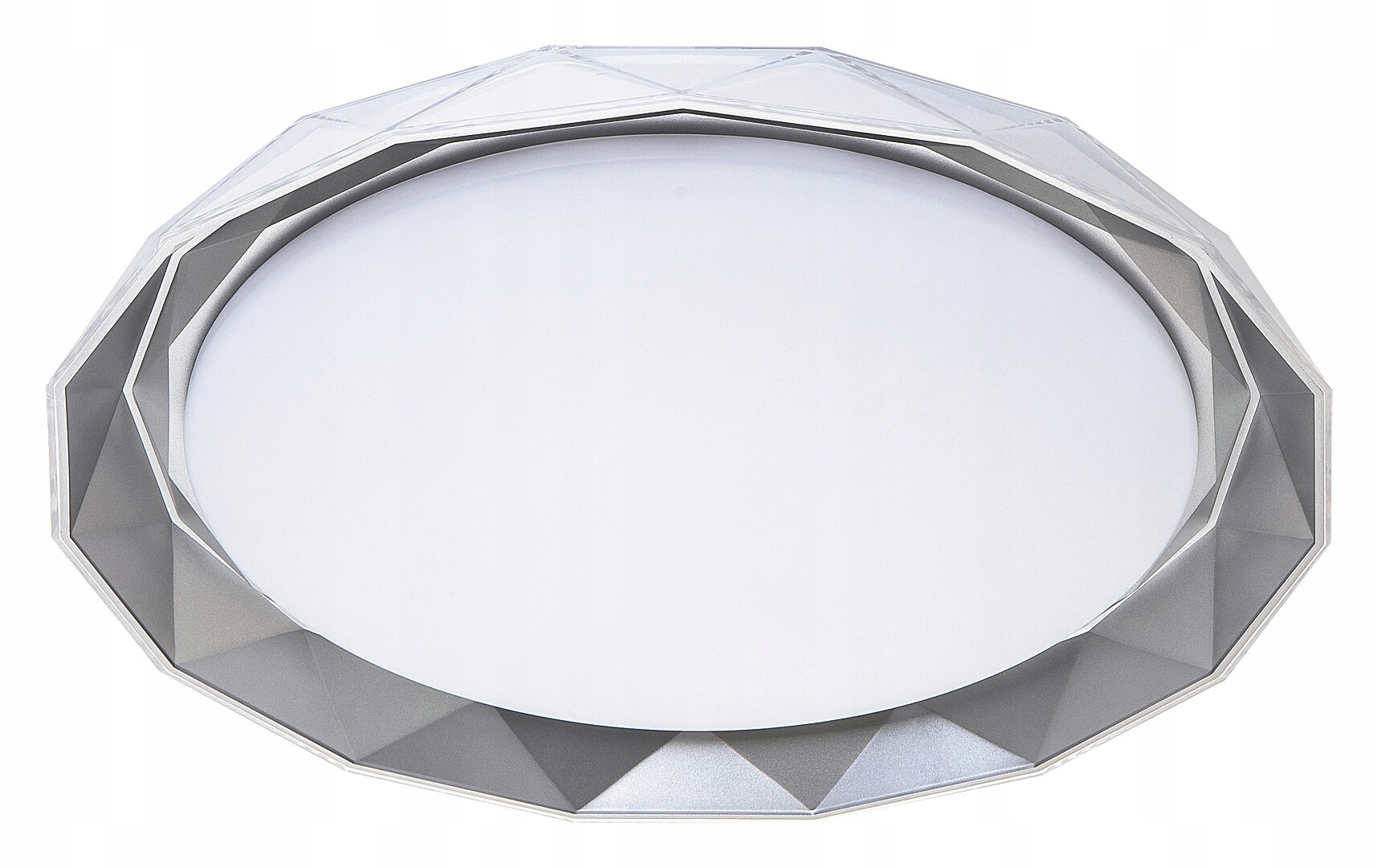 Stropní Svítidlo 51 cm Led 48W popelavý kulatý Arcadia 3482 Rabalux