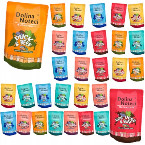 Dolina Noteci Superfood Kot mix smaków 30x85g