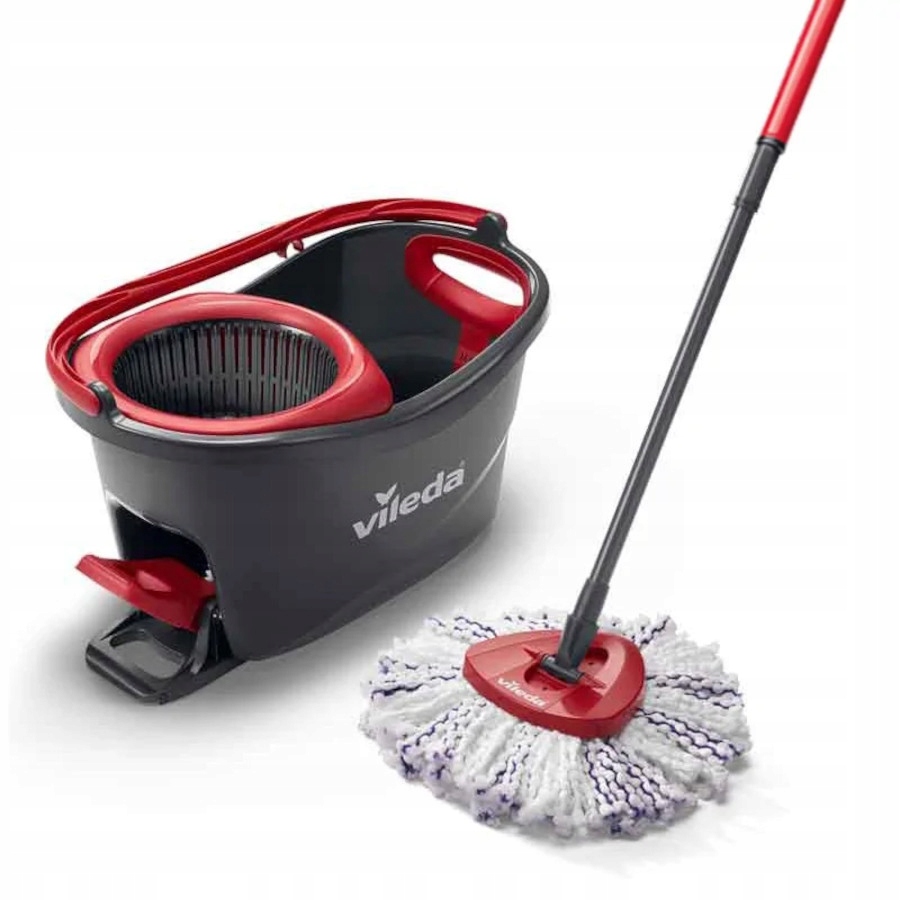 Levně Sada Rotační mop kbelík tyč Vileda Turbo 3v1 mikrovlákno