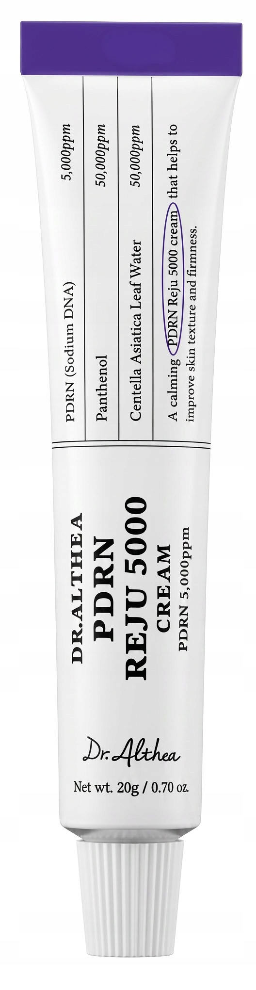 Dr. Althea Pdrn Reju 5000 Cream Regenerační krém na obličej 20 g