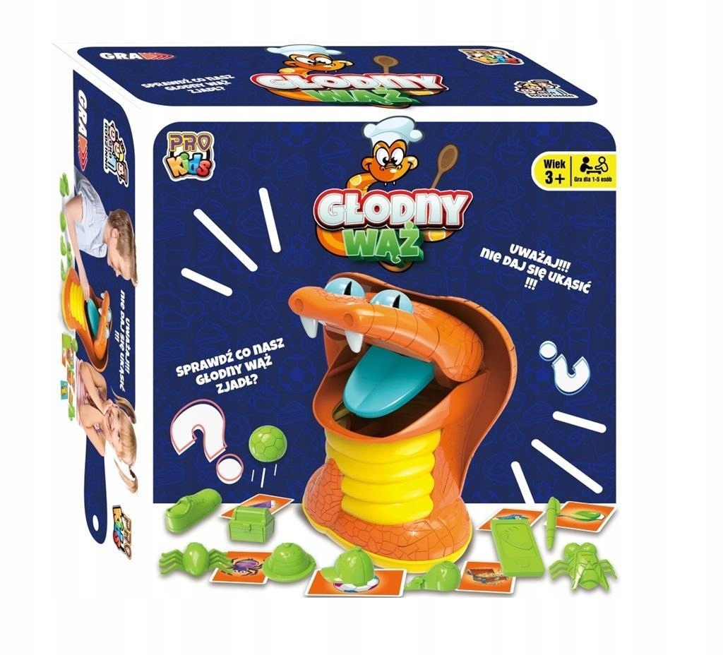GRA RODZINNA GŁODNY WĄŻ, PRO KIDS