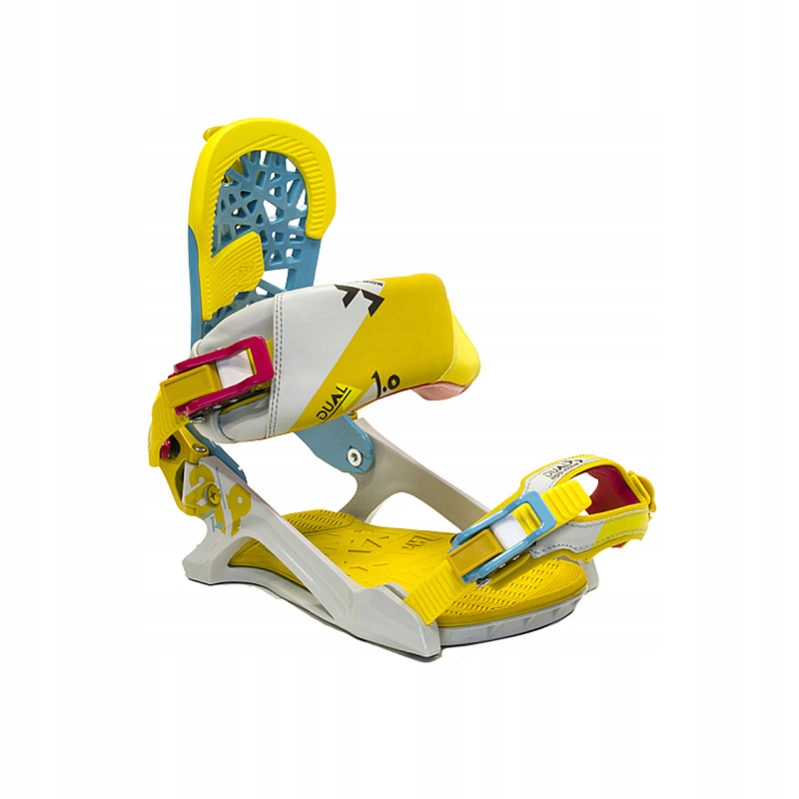 NOWE WIĄZANIA SNOWBOARDOWE APO DUAL1.0 ACIDCHUNK.M Marka Apo