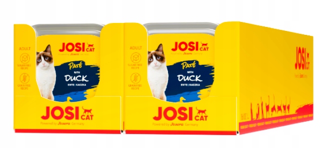 Levně JosiCat šála paštika s kachnou 32x100 g