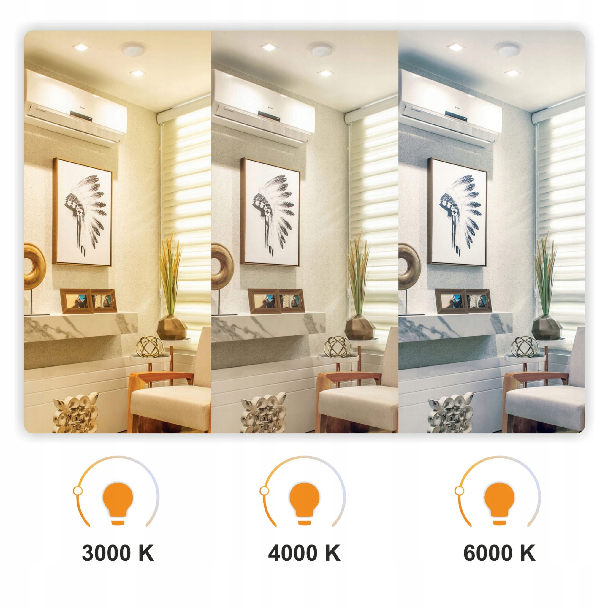 Reflektor Kątowy Poziomy LED Ultron 16W 4000K Neutralna SMART TRACK 48VDC Liczba punktów światła 2