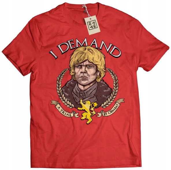 

Koszulka Trial By Combat Tyrion Gra o Tron 2XL