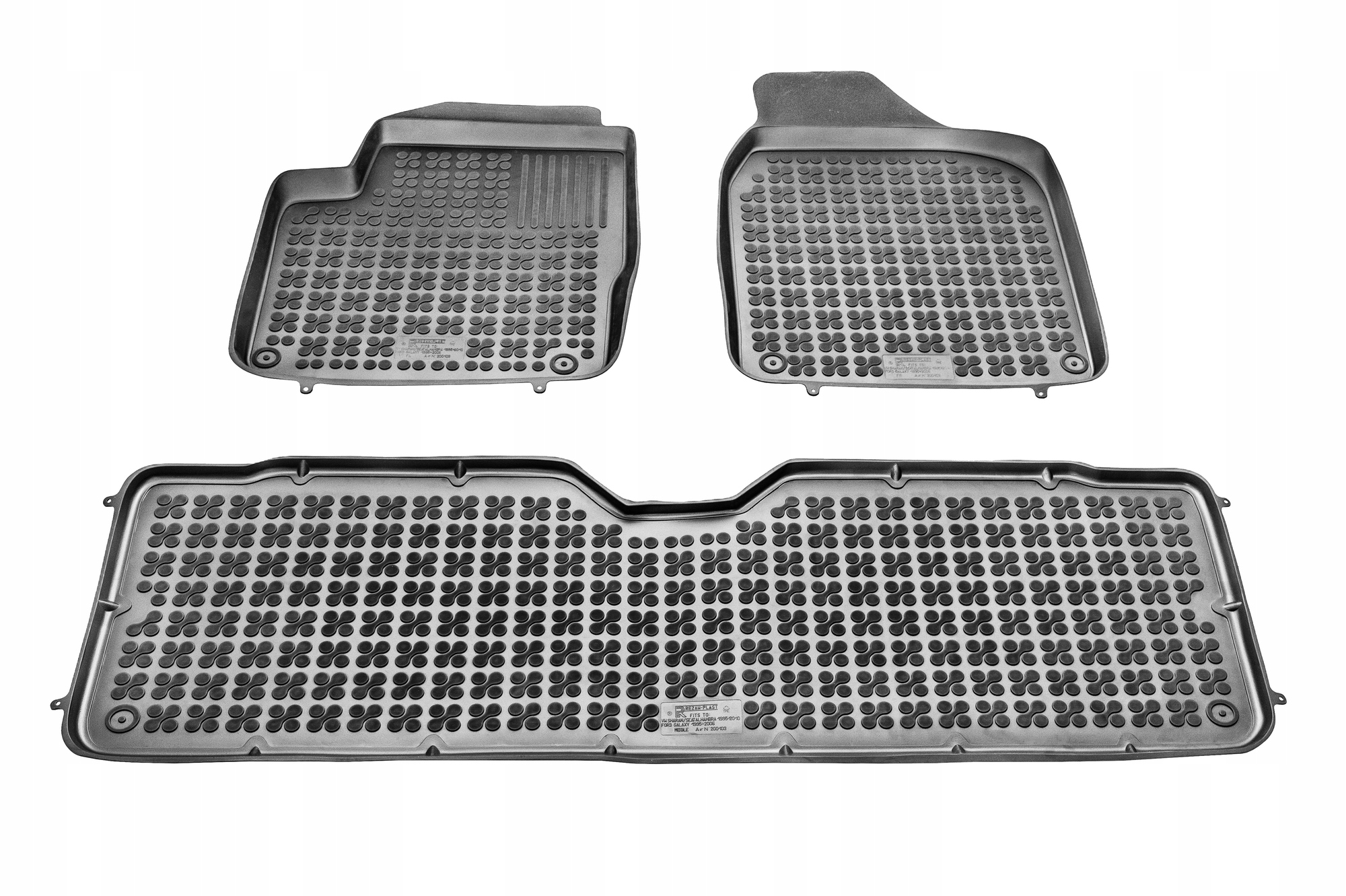 Коврики Резав-Пластик резиновые00103a 3 el.