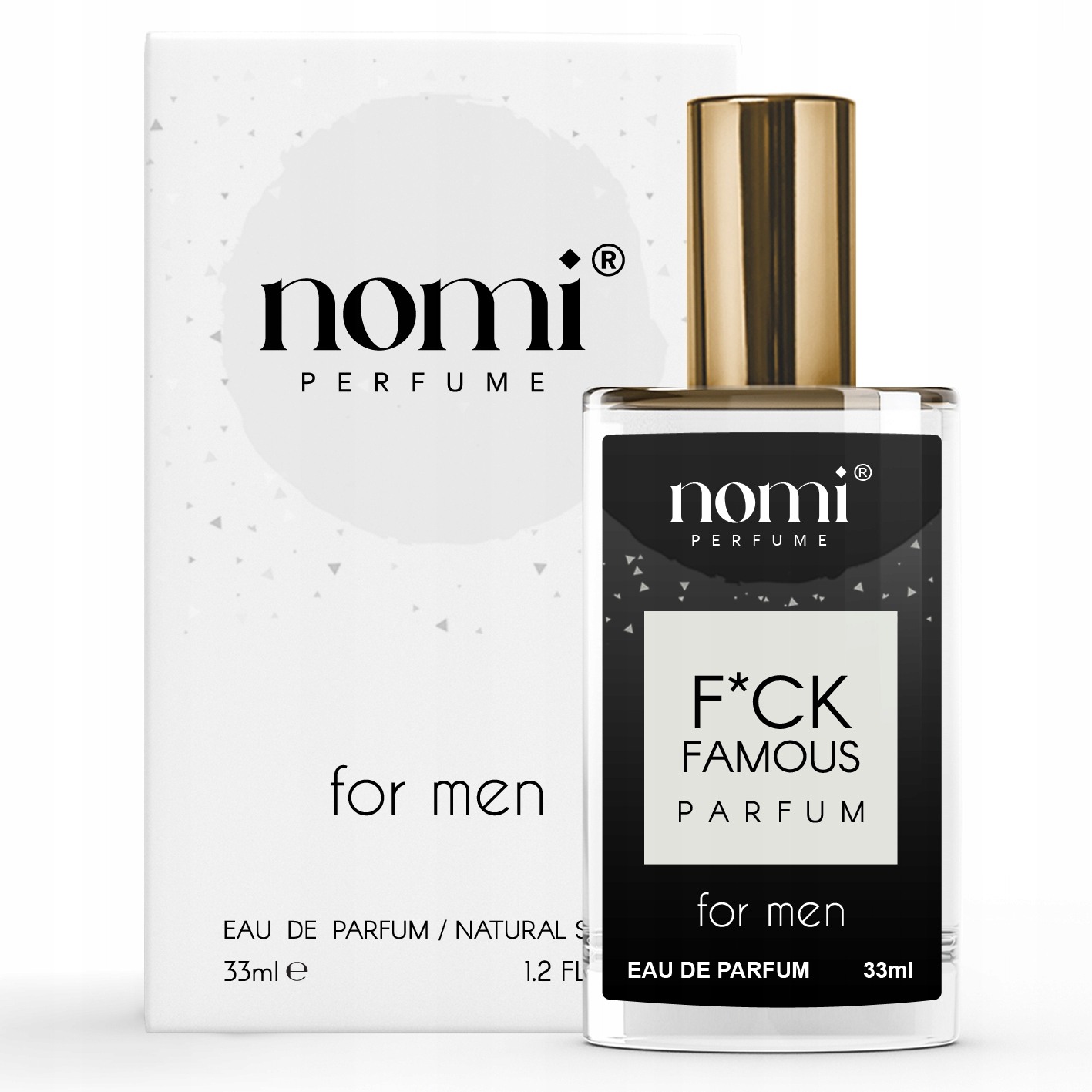 TRWAŁE PERFUMY MĘSKIE NOMI PERFUMETKI PERFUMETKA F*CK FAMOUS 33ML EDP