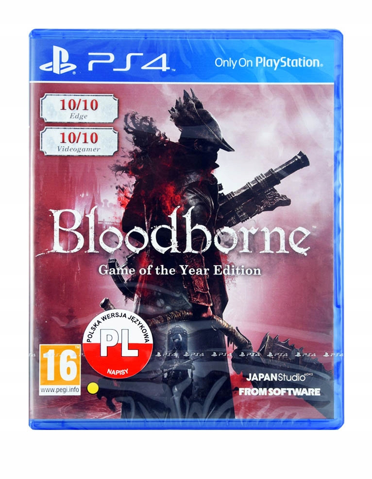 

Bloodborne Edycja Gry Roku Goty Pl PS4 Nowa