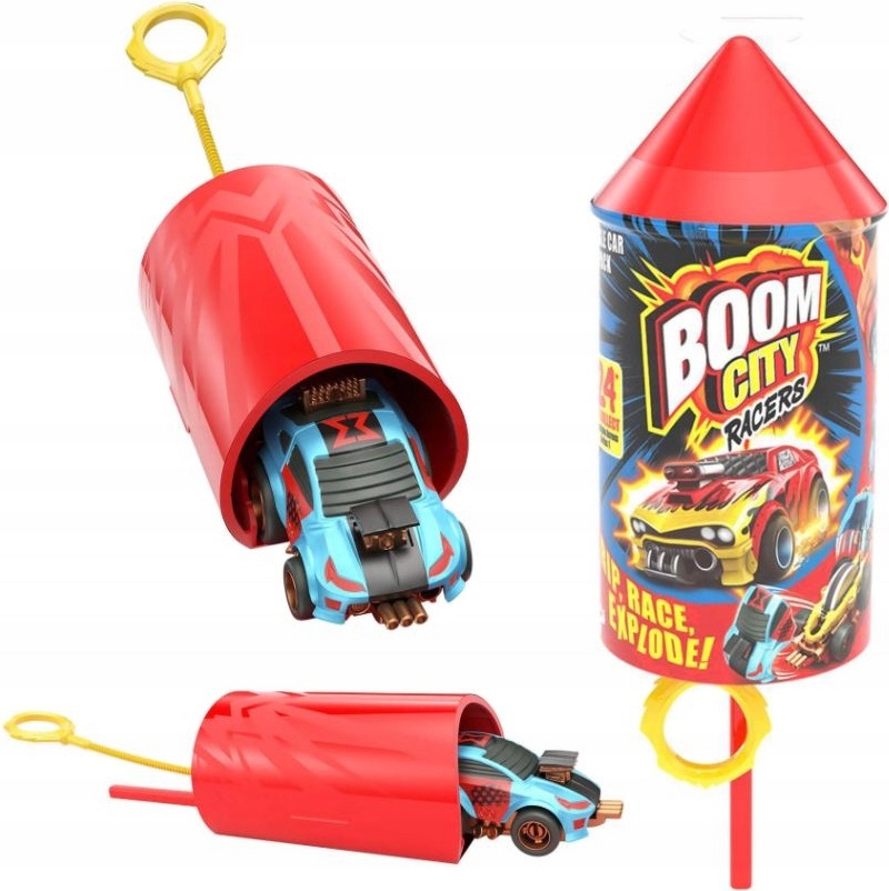 

Boom City Racers Wyrzutnia Z Samochodem Autkiem