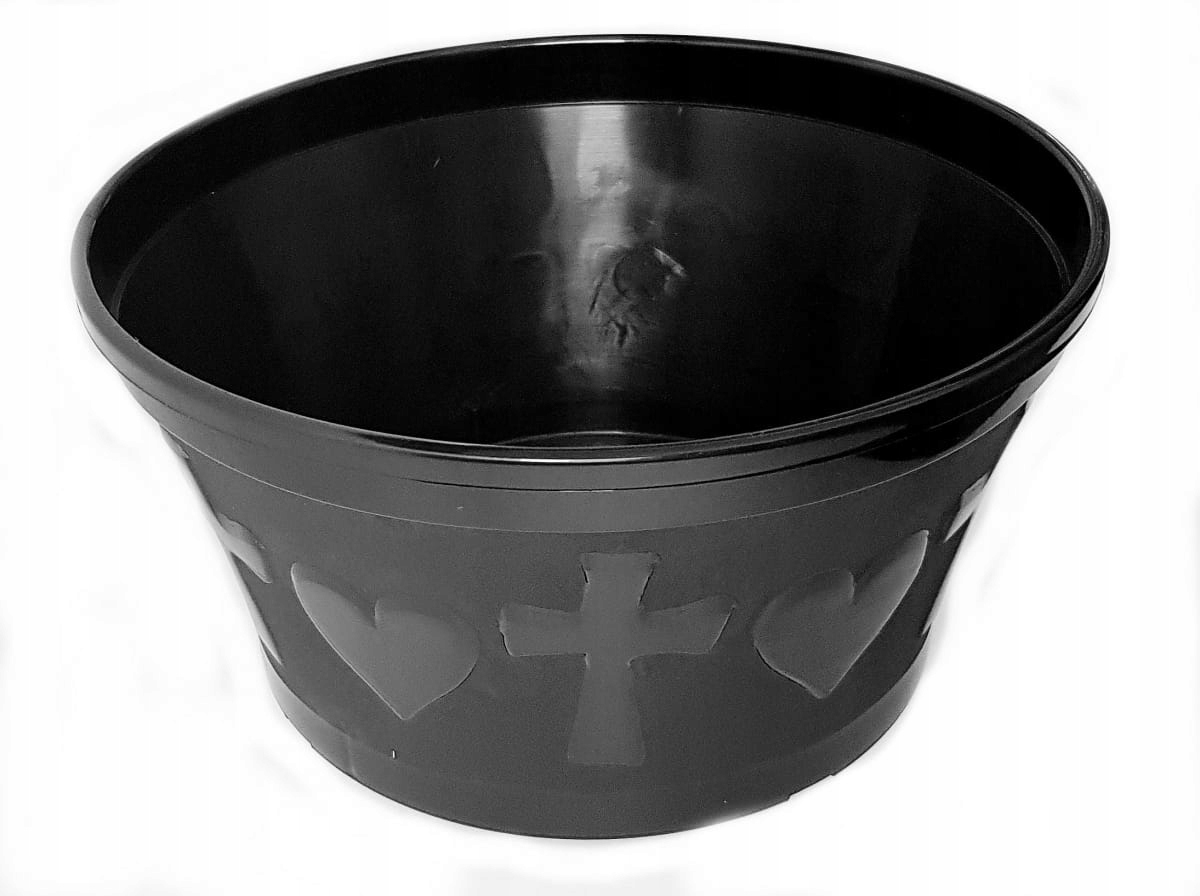 

Podstawa do kompozycji miska Serce fi 25 cm Czarny