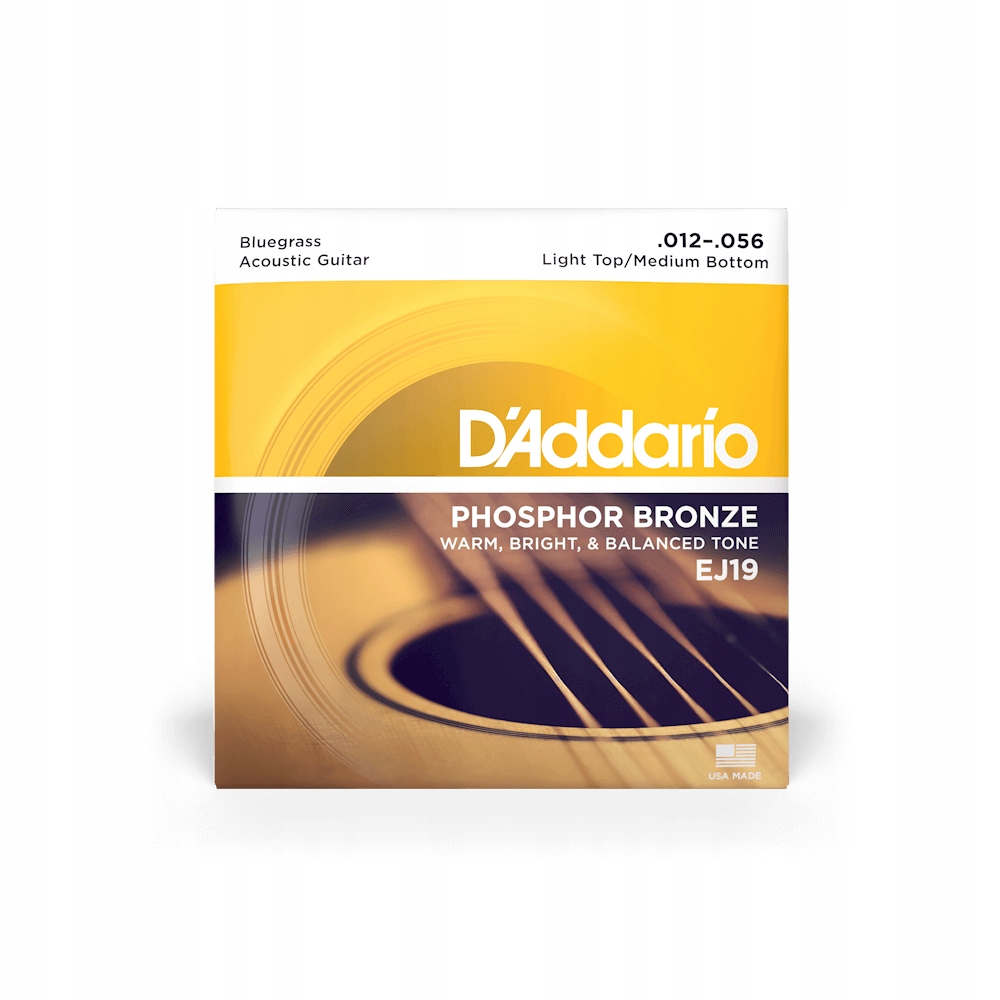 

Struny D'Addario EJ19 Phosphor Bronze 12-56