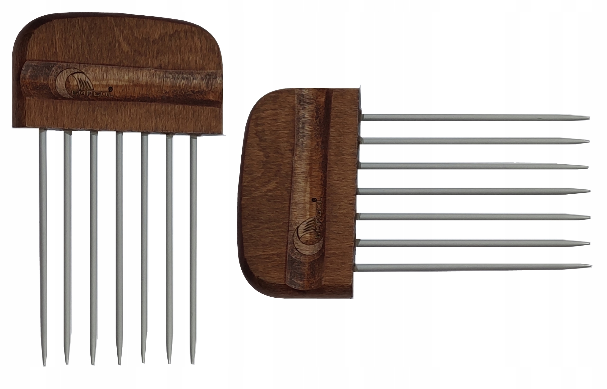 

Gorgol Eco Grzebień Drewniany Do Włosów Afro Loków