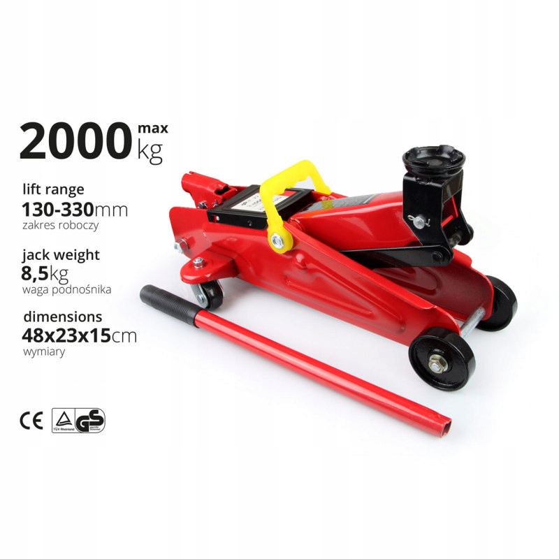 ГИДРАВЛИЧЕСКИЙ ДОМКРАТ ЛЯГУШКА 2Т 2000КГ ДОМКРАТ