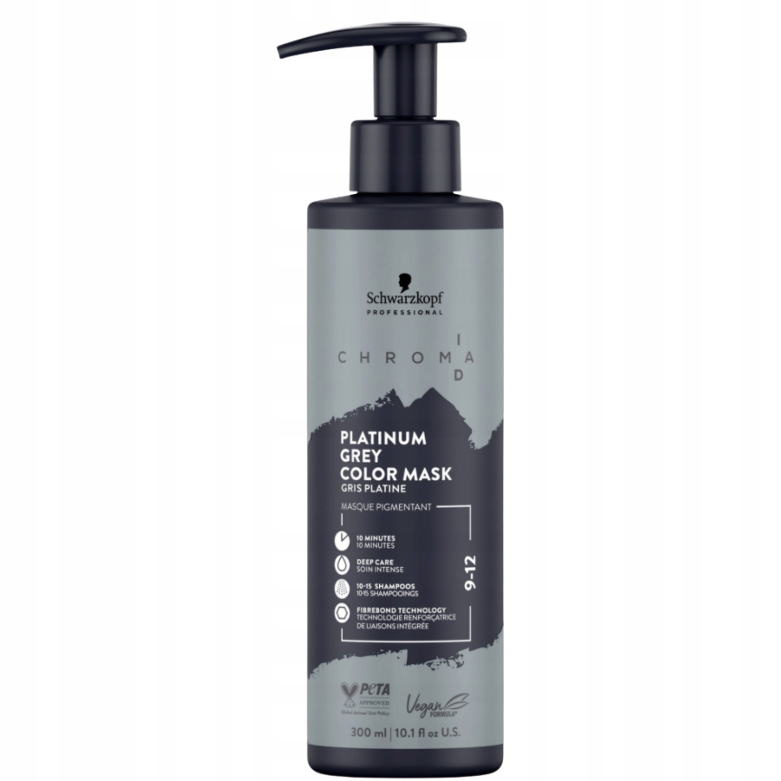 Schwarzkopf Color Mask 9-12 barvicí maska na vlasy světle šedá 300 ml