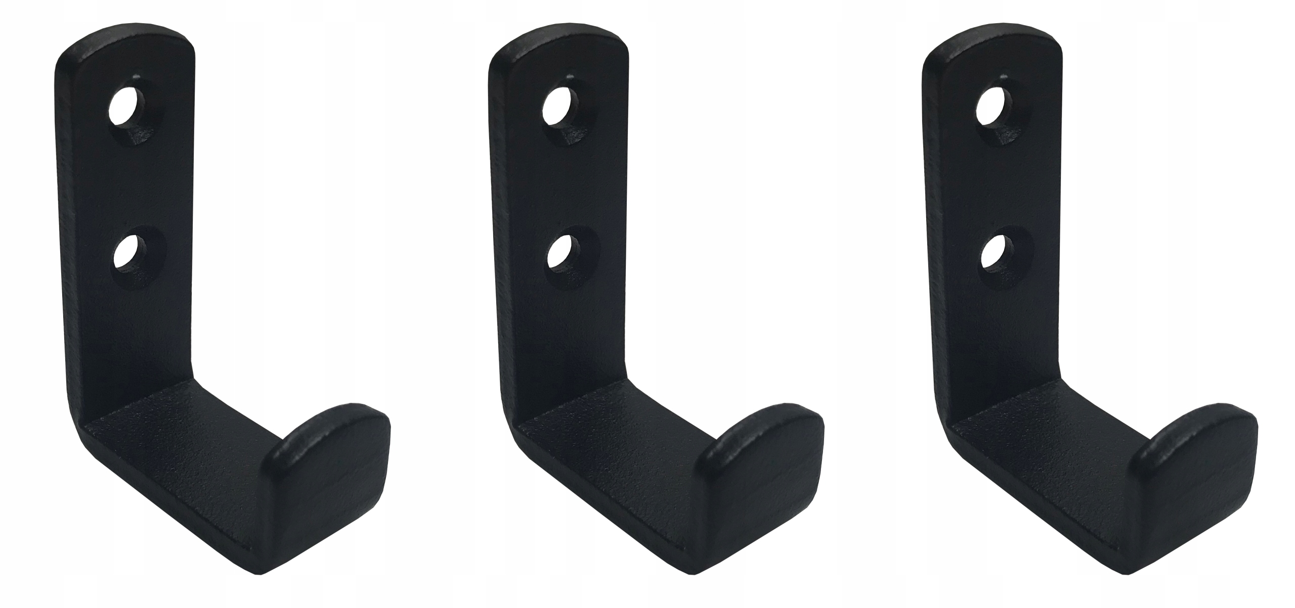 

Haczyk Wieszak 3 szt na ręcznik łazienkowy Black