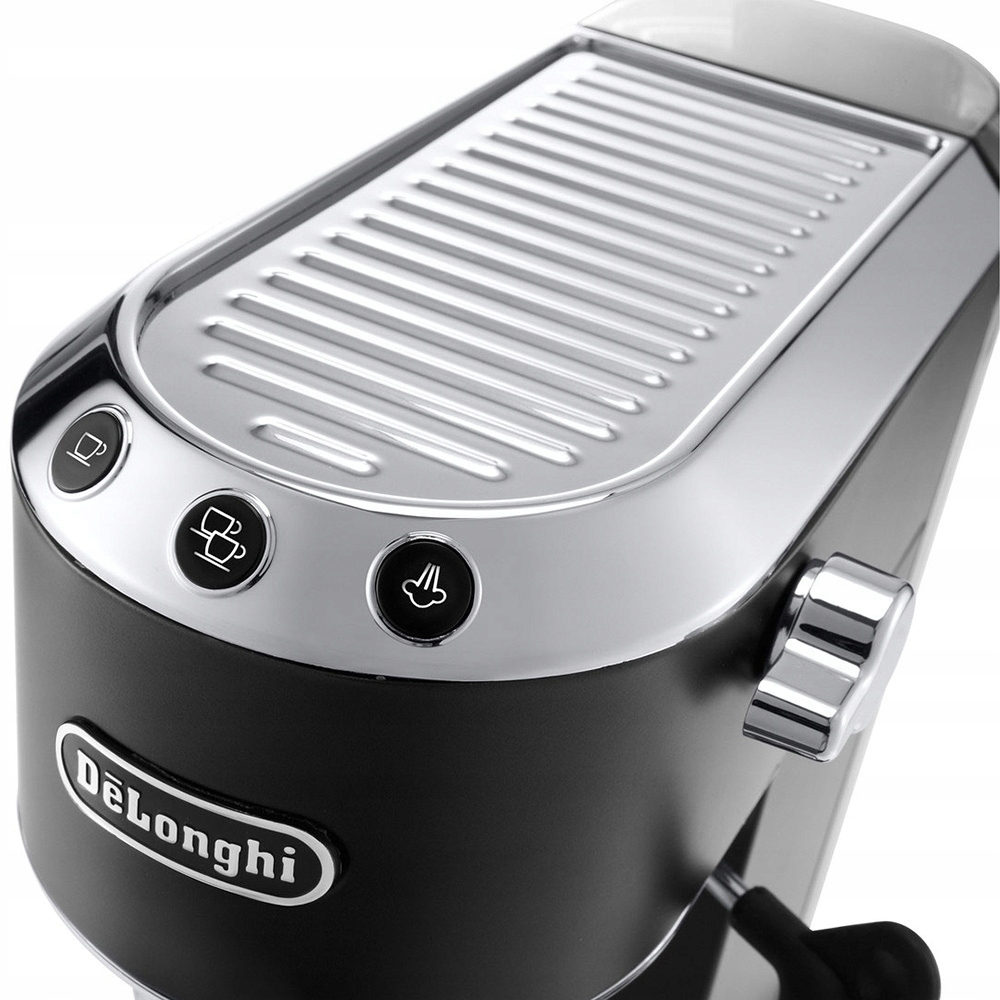 Ekspres kolbowy DeLonghi Dedica Style EC 685.BK – czarny Model EC 685.BK