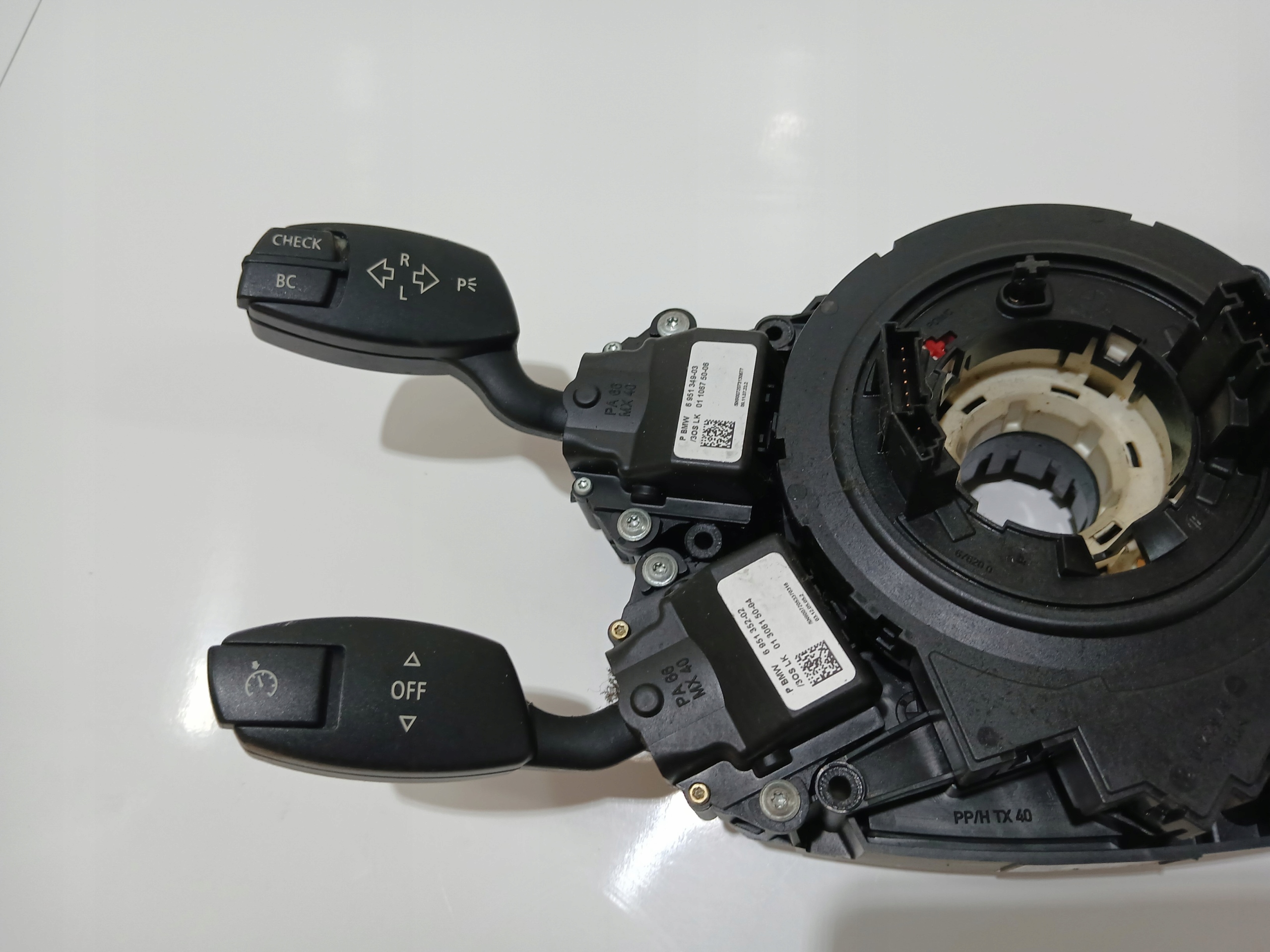 steering wheel levers and controls ring BMW E60 OE 9112010 9112032 (4642079)