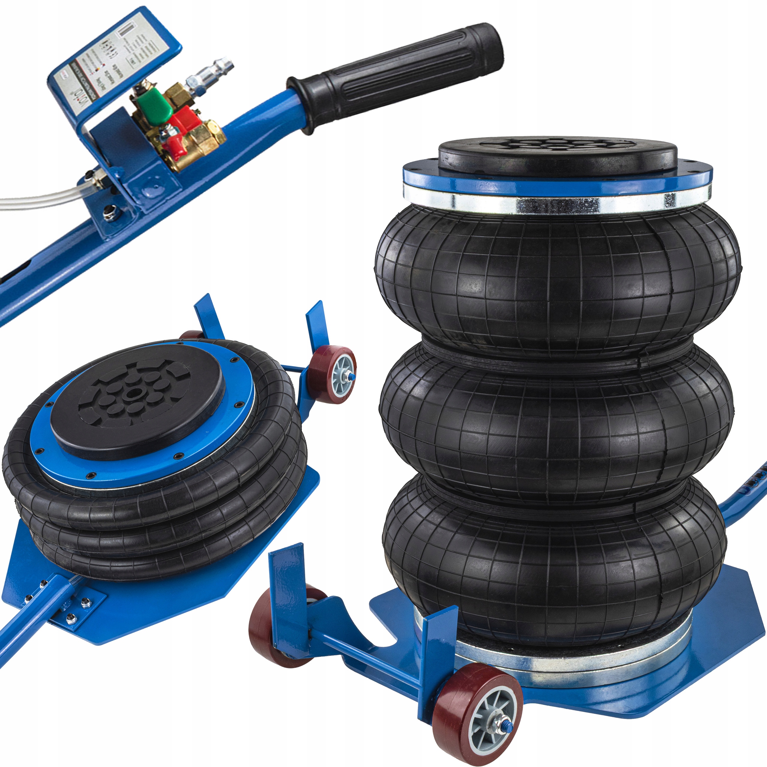 Pneumatický Zvedák Na Auto, Polštář, Sněhulak, 6T, Žába, 6000 Kg, V08349