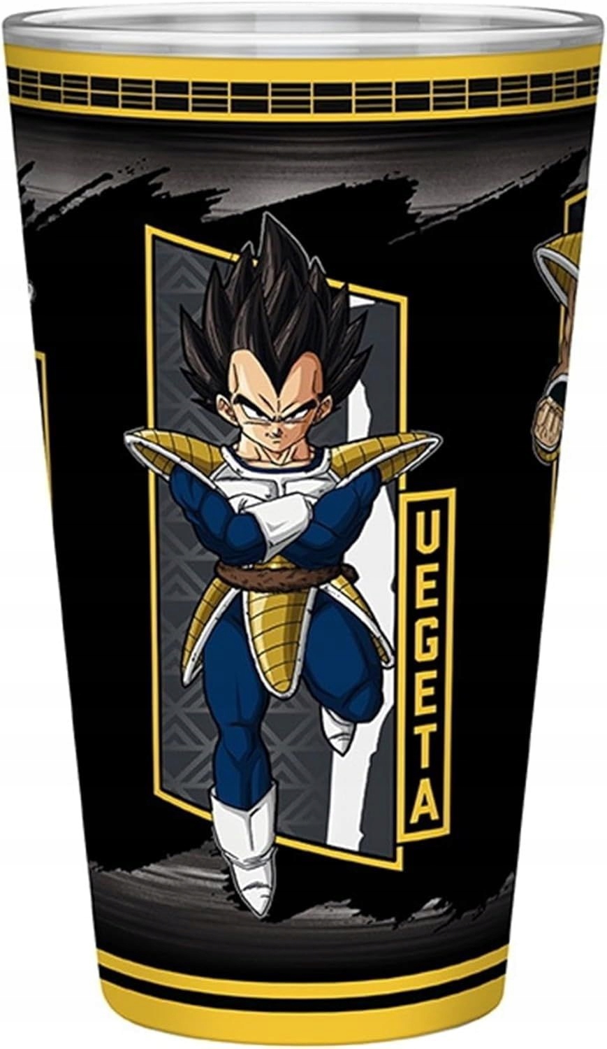 Dragon Ball Large Glass 400ML Dbz/saiyans Invasion Box