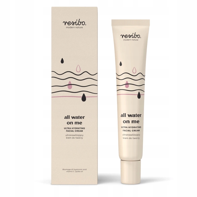 Resibo All Water On Me Ultrahydratační pleťový krém 40 ml