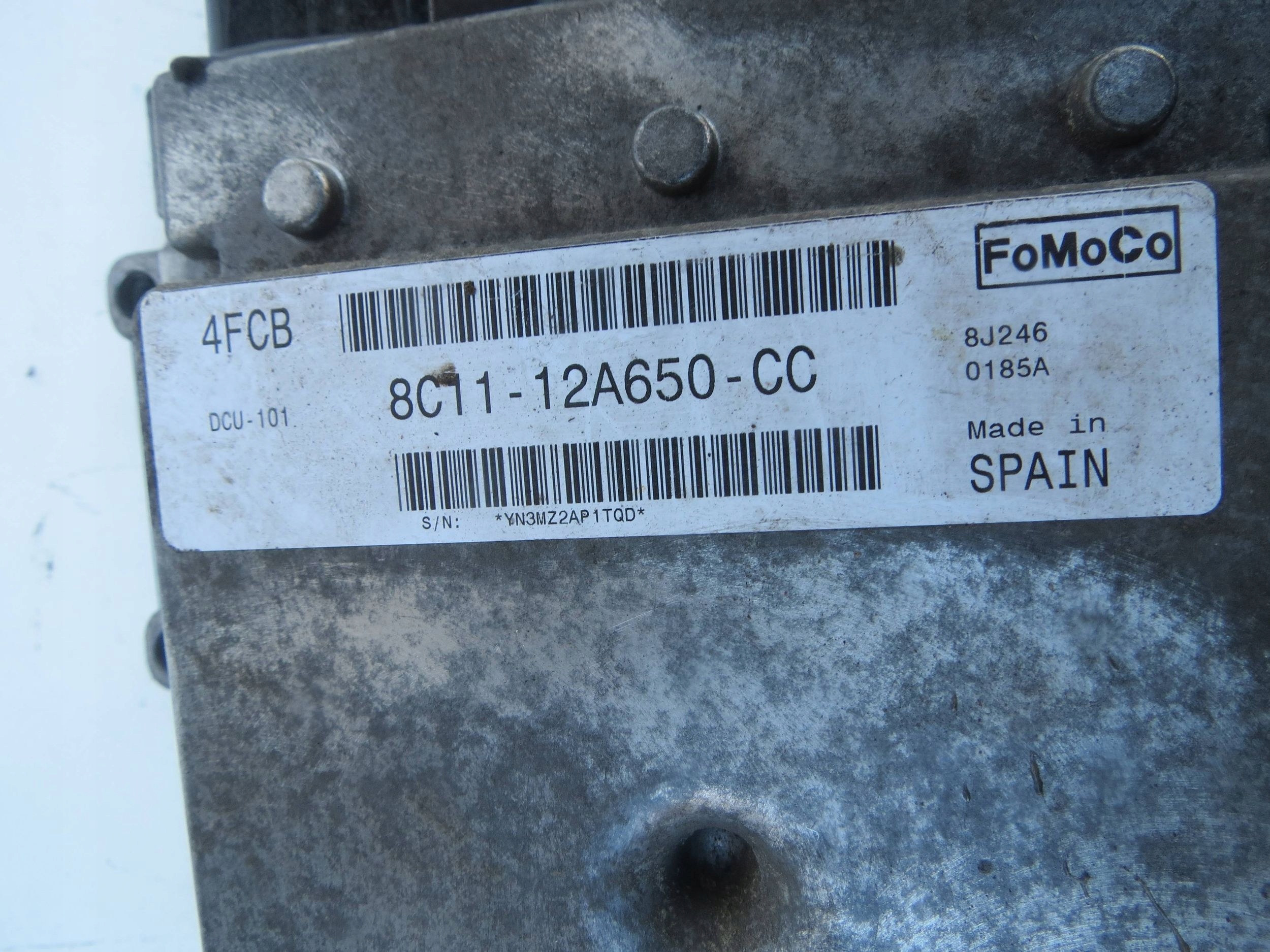 STREOWNIK KOMPUTERA FORD TRANSIT 2.2 TDCI 8C1112A650CC