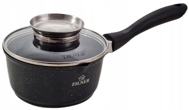 Zestaw Garnków Marmurkowych Garnki Komplet PREMIUM 12 EL ZILNER Marka Zilner
