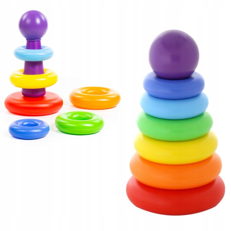 

Polesie piramidka z kółkami kulą 62383 6 szt