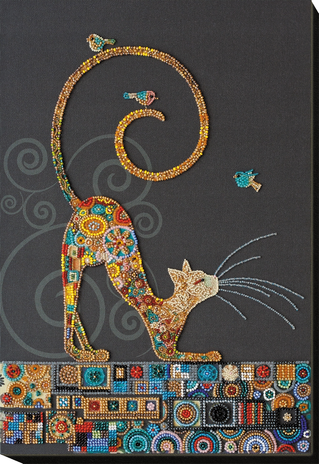 Sada na vyšívání korálků "Kitty" Diy sada korálků